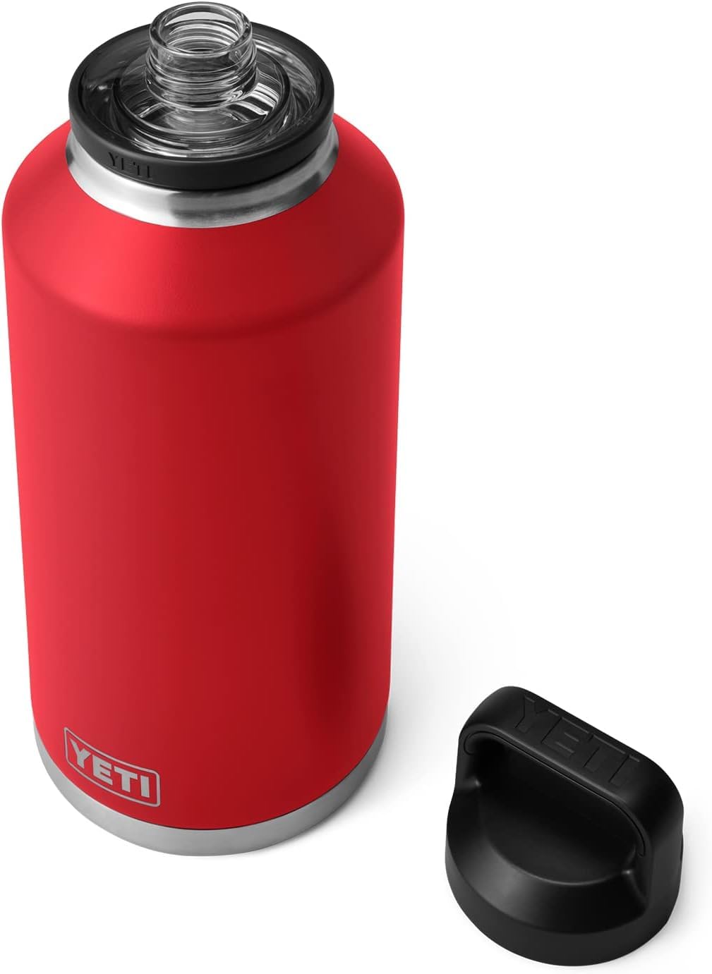 YETI Rambler 64 oz Bottle, Vacuum Insulated, Leakproof, Stainless Steel with Chug Cap, Tropical Pink