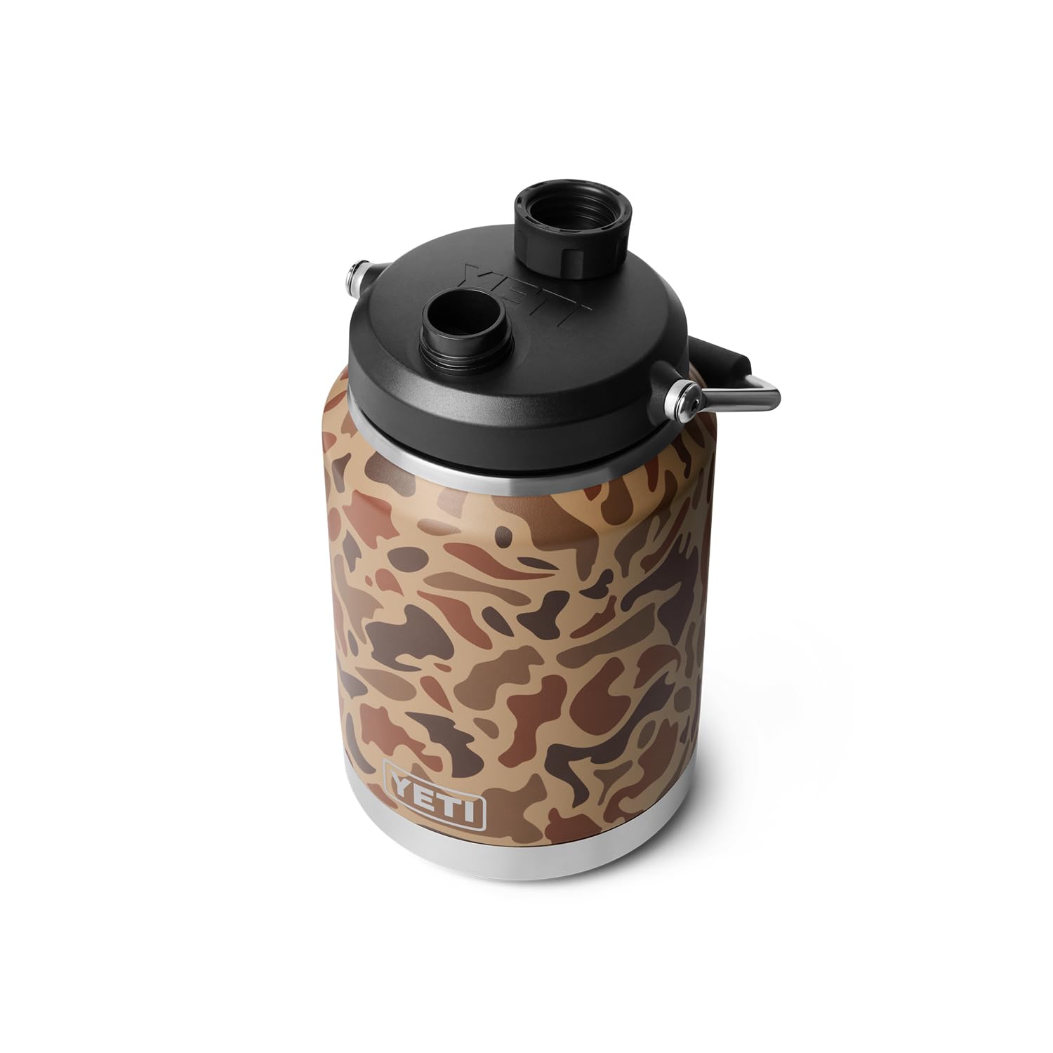 YETI Rambler Half Gallon Jug 2.0, Vacuum Insulated, Leakproof, Stainless Steel with MagCap, Black