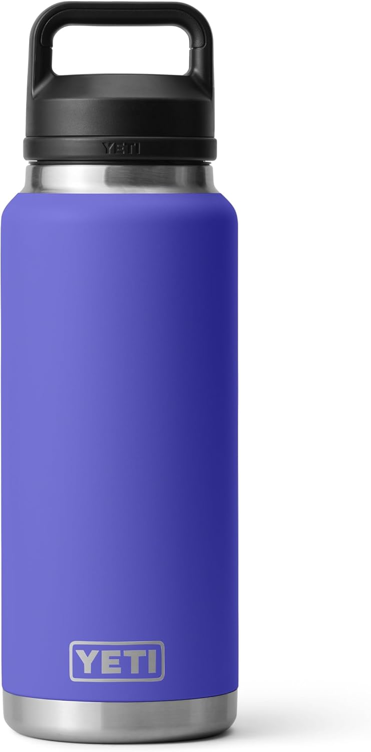 YETI Rambler 36 oz Bottle, Vacuum Insulated, Leakproof, Stainless Steel with Chug Cap | Vacuum Insulated, Leakproof, with Chug Cap