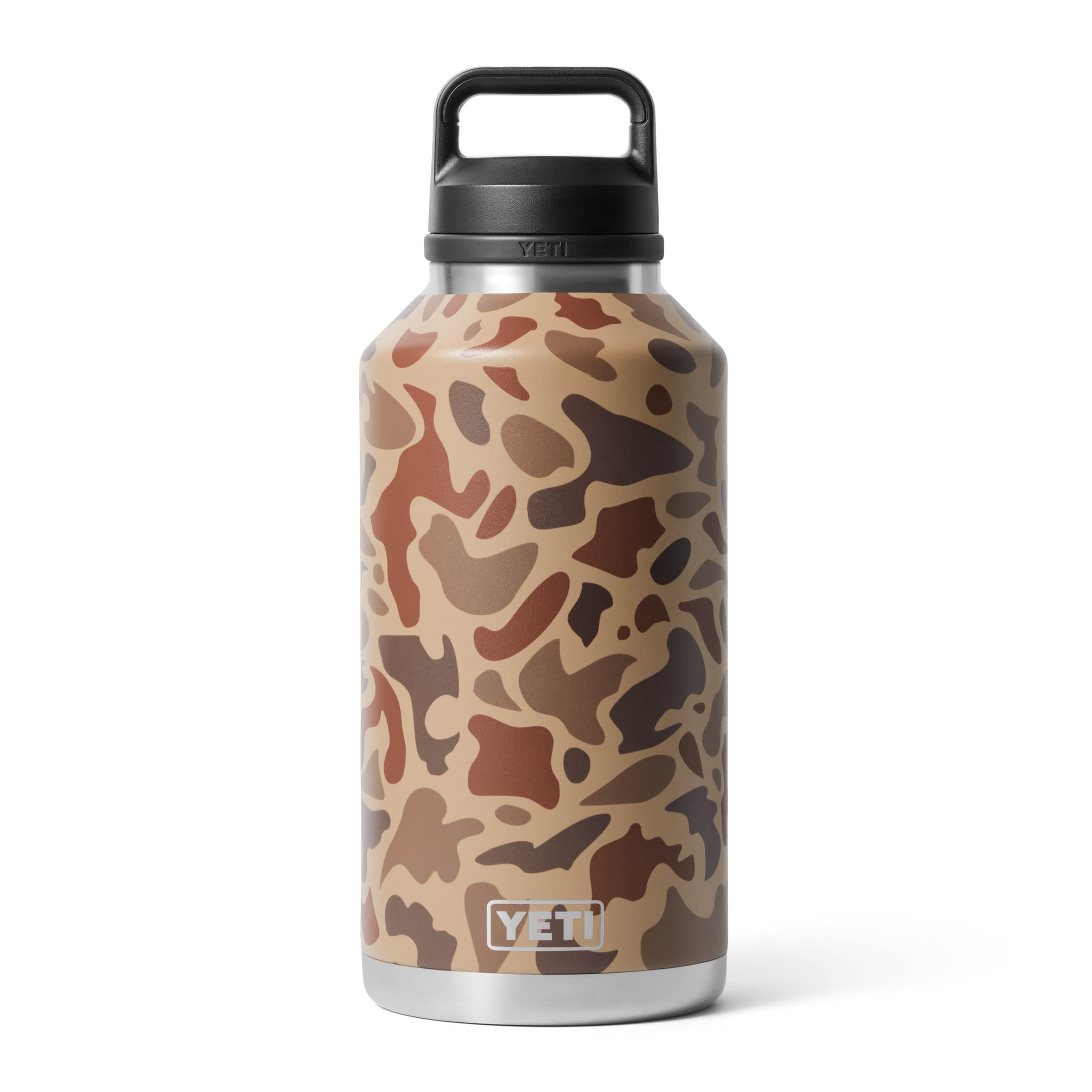 YETI Rambler 64 oz Bottle, Vacuum Insulated, Leakproof, Stainless Steel with Chug Cap, Tropical Pink